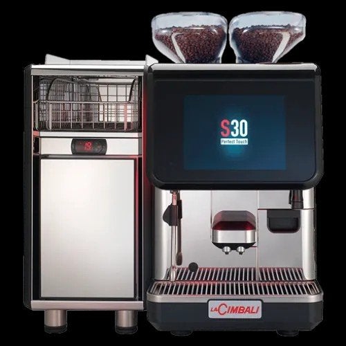 La Cimbali S30 Perfect Touch Volautomatische Espressomachine, Ophalen, Zo goed als nieuw, Koffiebonen