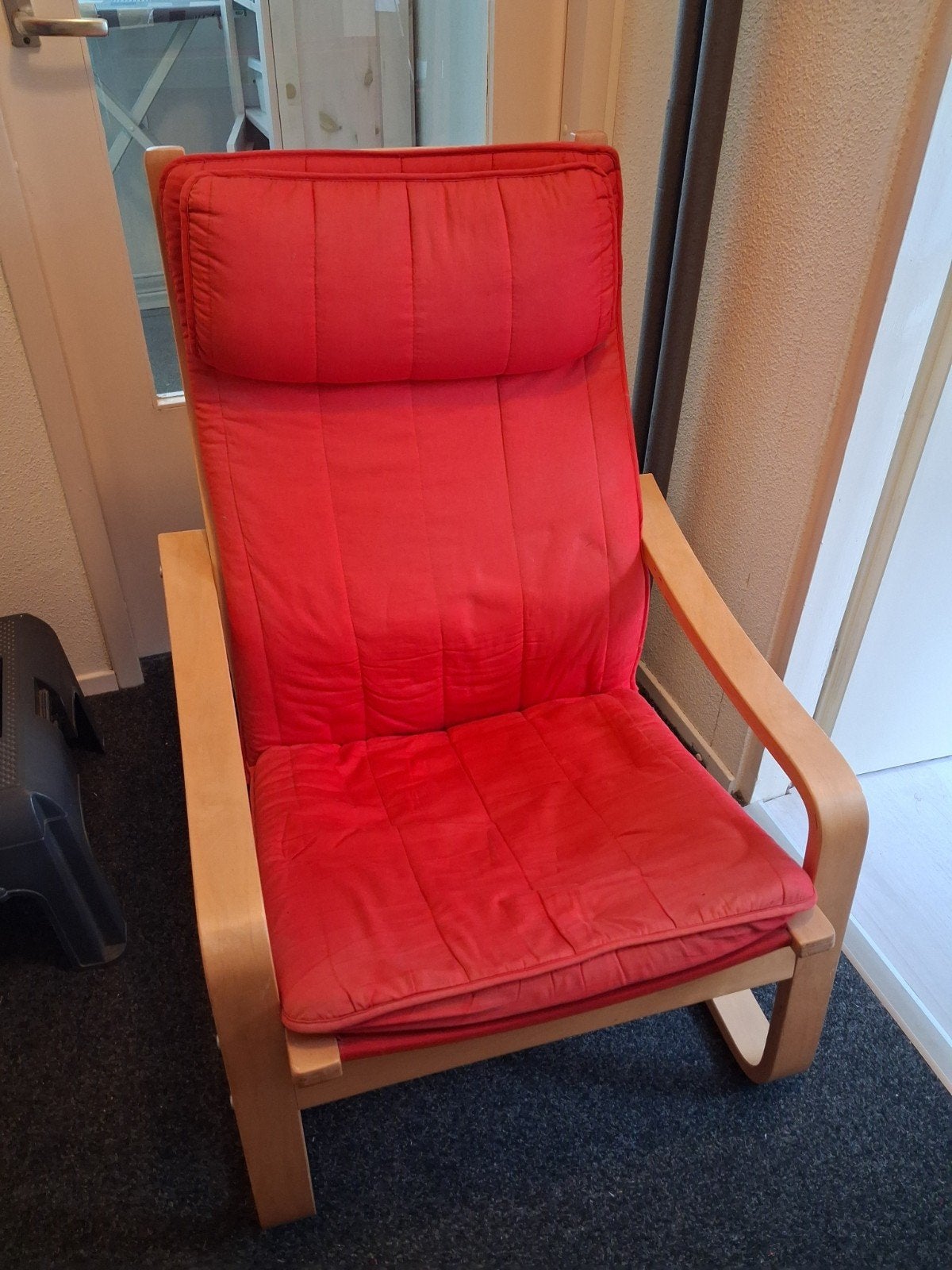 Ikea stoel, Ophalen, Gebruikt, Eén, Rood
