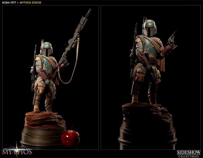 Sideshow Boba Fett Mythos Statue Star Wars Premium Format, Verzamelen, Ophalen, Zo goed als nieuw
