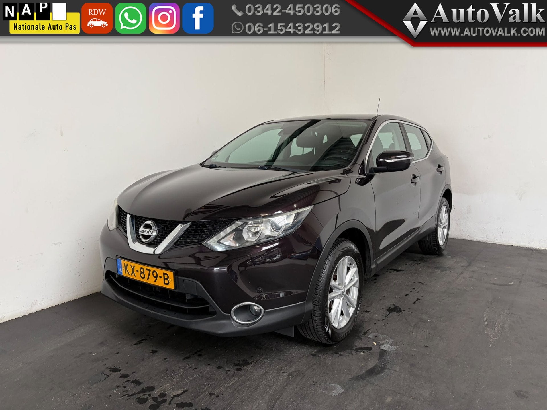 Nissan QASHQAI 1.2 Acenta (bj 2014), Auto's, Nissan, Voorwielaandrijving, Euro 5, Gebruikt, 116 pk