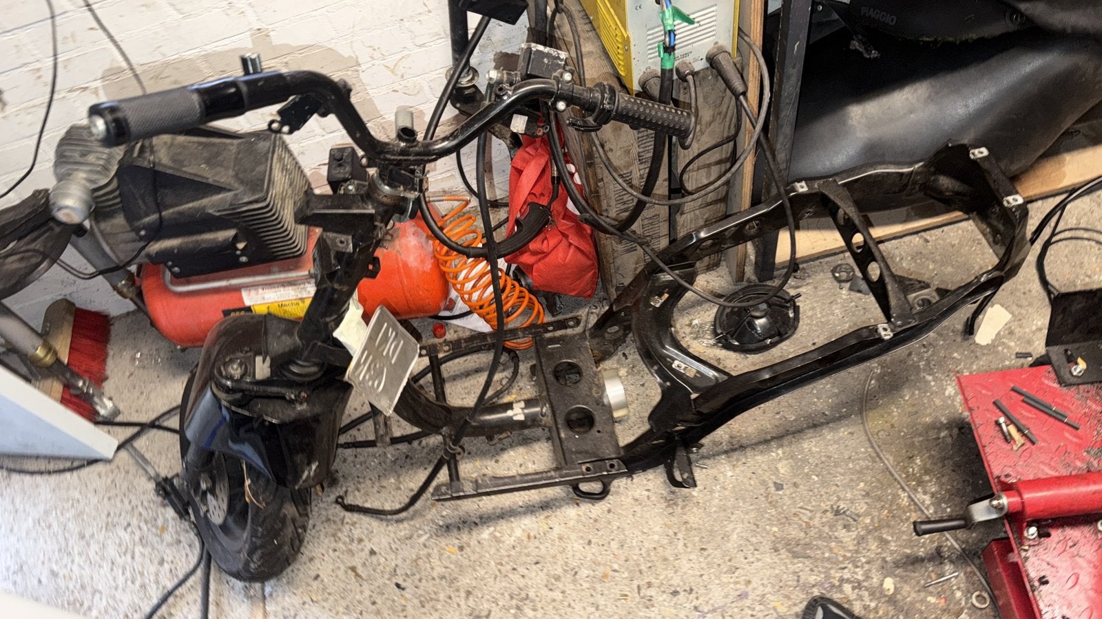 Zip brom frame wok, Motoren, Ophalen of Verzenden