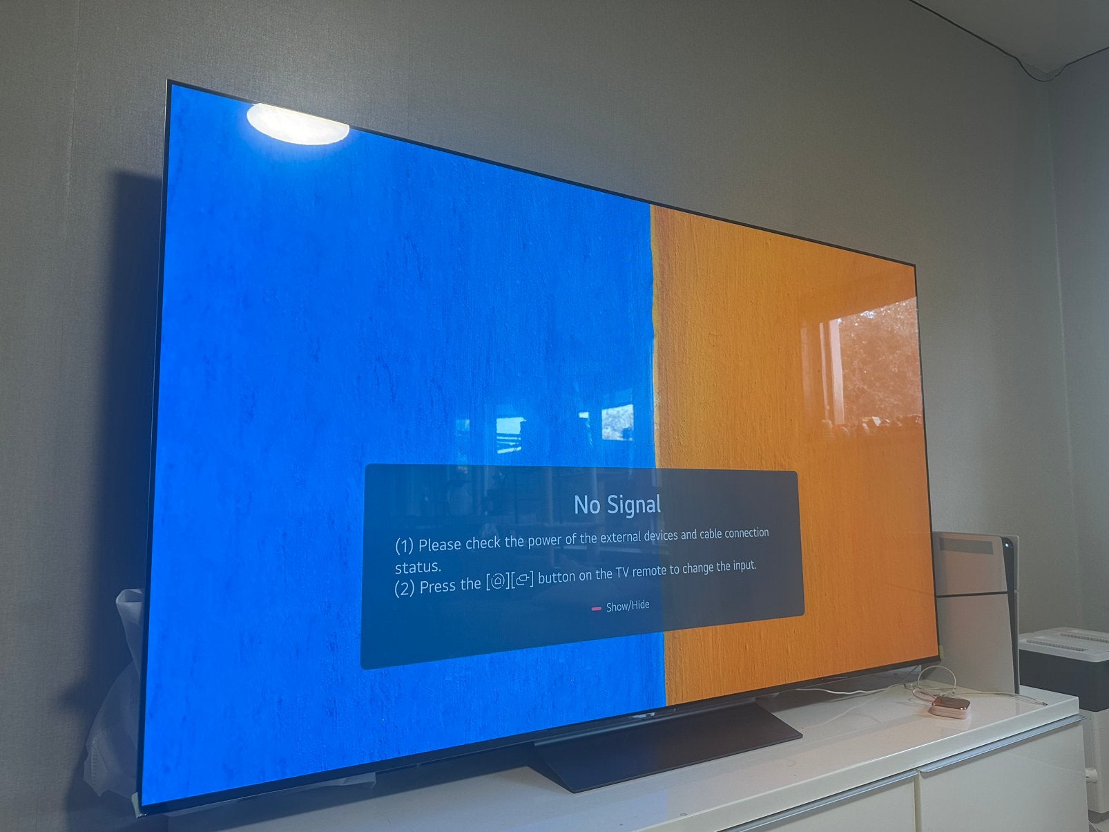 LG OLED TV 77C3, Ophalen, Zo goed als nieuw, 100 cm of meer, OLED