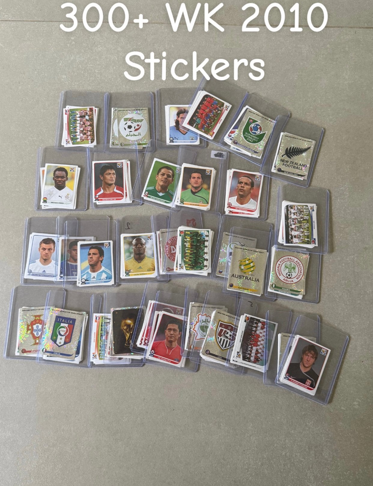 300+ WK 2010 Voetbal Stickers - Panini Collectie, Verzamelen, Ophalen of Verzenden, Gebruikt, Sport