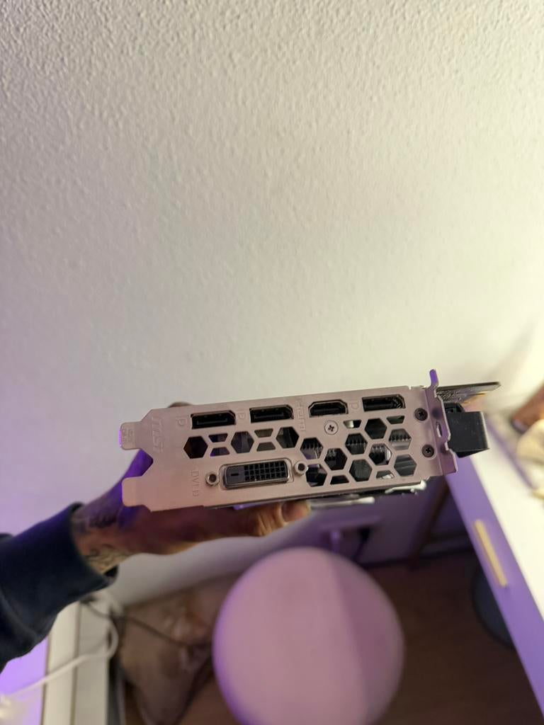 GTX 1080 8gb oc msi armore, PCI-Express 3, Refurbished, Ophalen of Verzenden, GDDR5