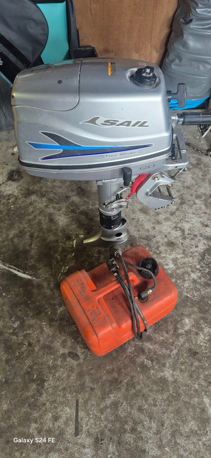 sail 4pk 4takt loop of sloop, Watersport en Boten, Ophalen, Gebruikt, Motor en Techniek, Zeilboot of Motorboot