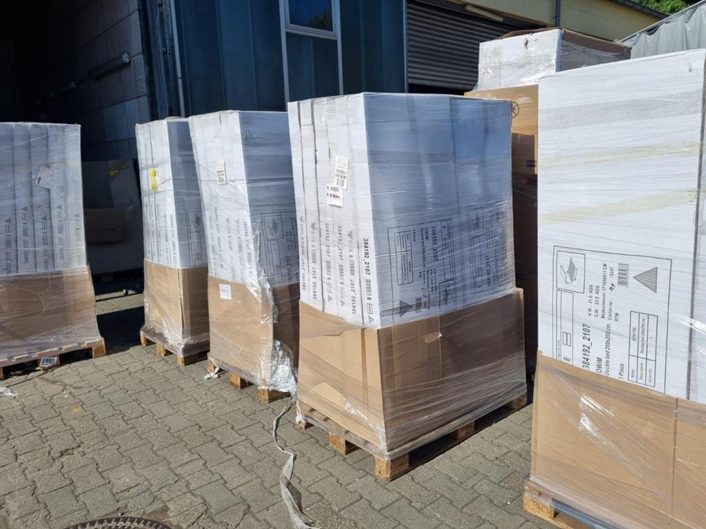 Luxe Ligbed met Zonnescherm - Zelfmontage, Tuin en Terras, Ophalen of Verzenden, Nieuw, Metaal