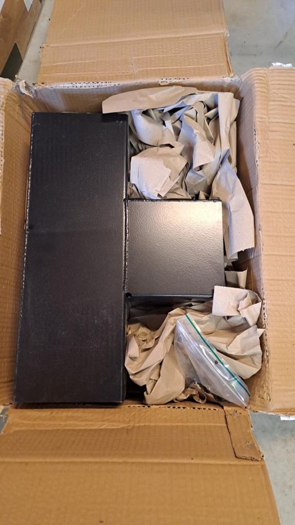 Paalverbinder 3weg 15x15 met houtdraadbouten voor pergola, Ophalen, Minder dan 30 cm, Nieuw, Metaal