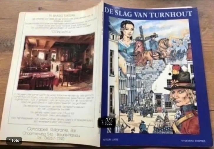 De slag om Turnhout door Lusse, Eén stripboek, Ophalen of Verzenden, Gelezen