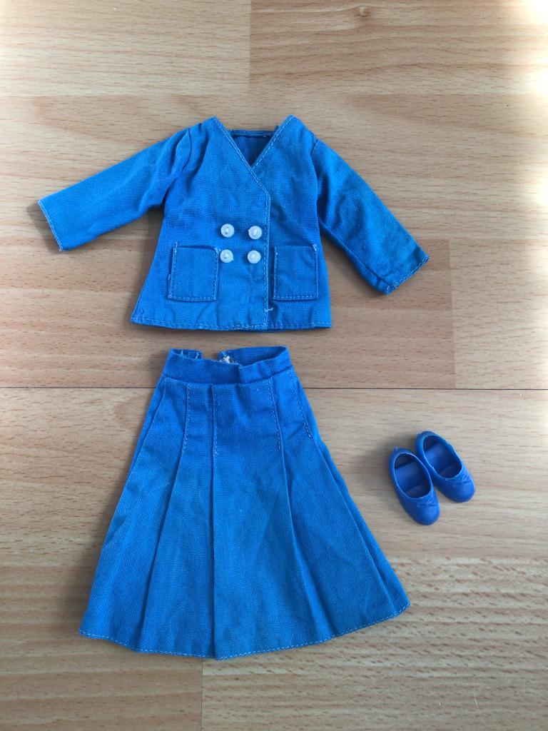 Vintage Barbie Sindy Fleur, Verzamelen, Poppen, Ophalen of Verzenden, Gebruikt, Kleertjes