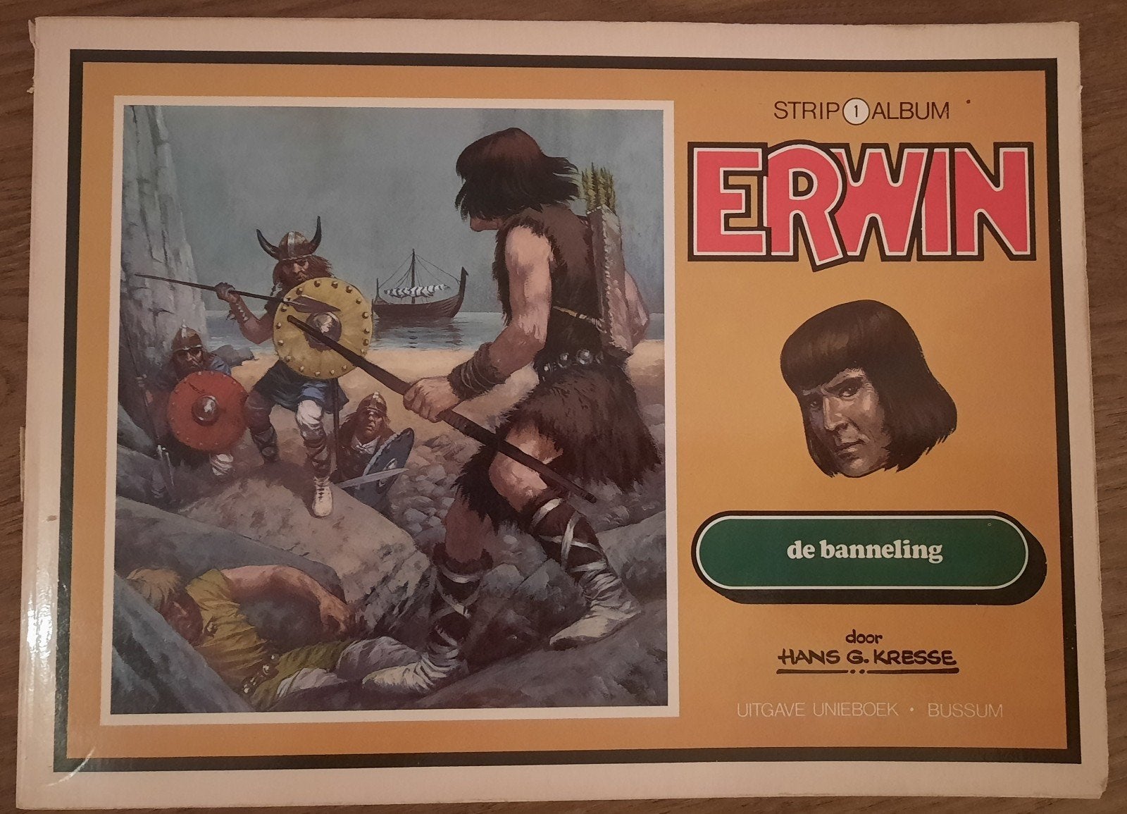 Erwin de Noorman - De Banneling, Eén stripboek, Ophalen of Verzenden, Gelezen, HANS G. KRESSE