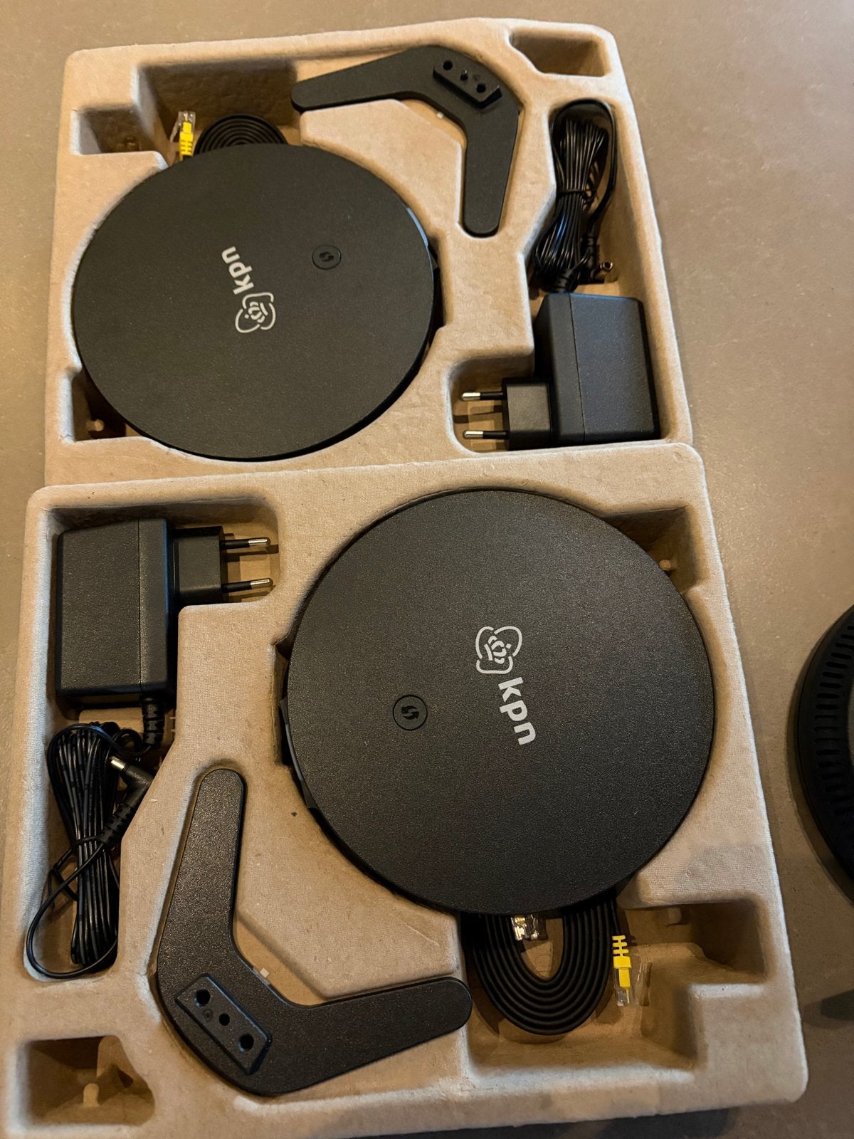KPN SuperWifi 2 - Set van 3 Wifi-punten, Ophalen of Verzenden, Zo goed als nieuw, Router