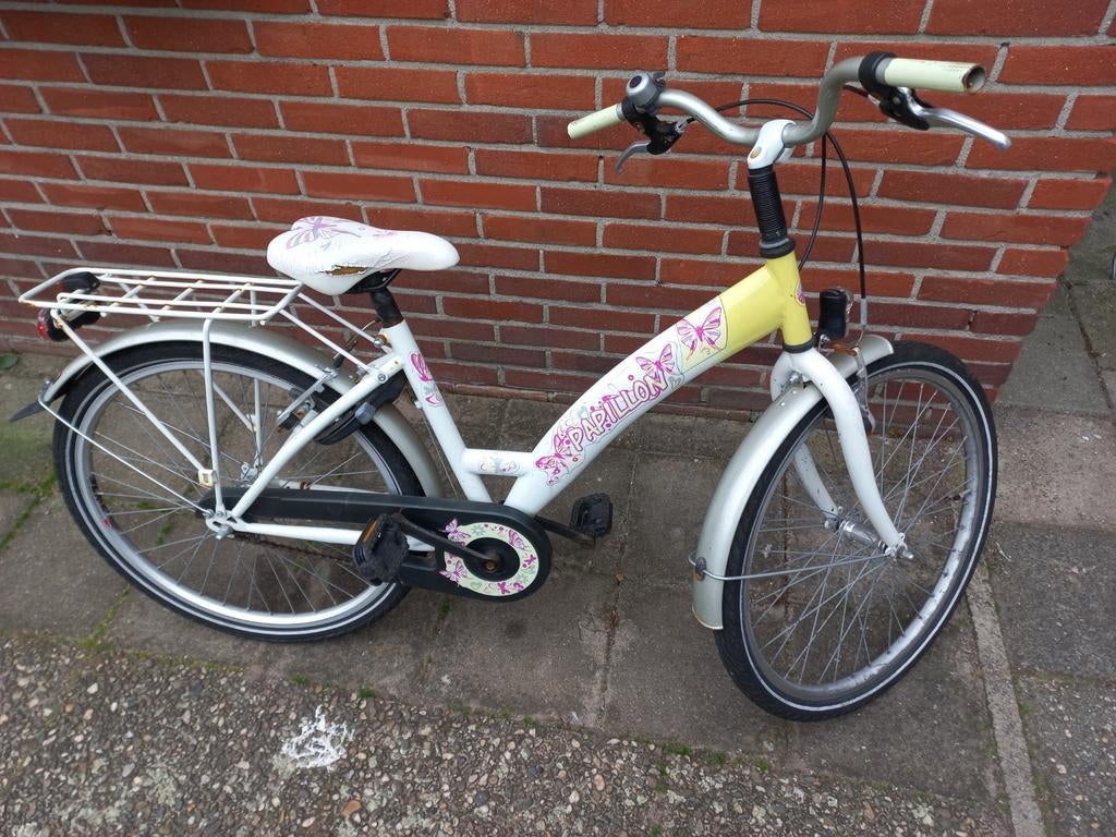 Meisjesfiets Papillon 24 inch - Gebruikt, Ophalen of Verzenden, Gebruikt, 20 inch of meer