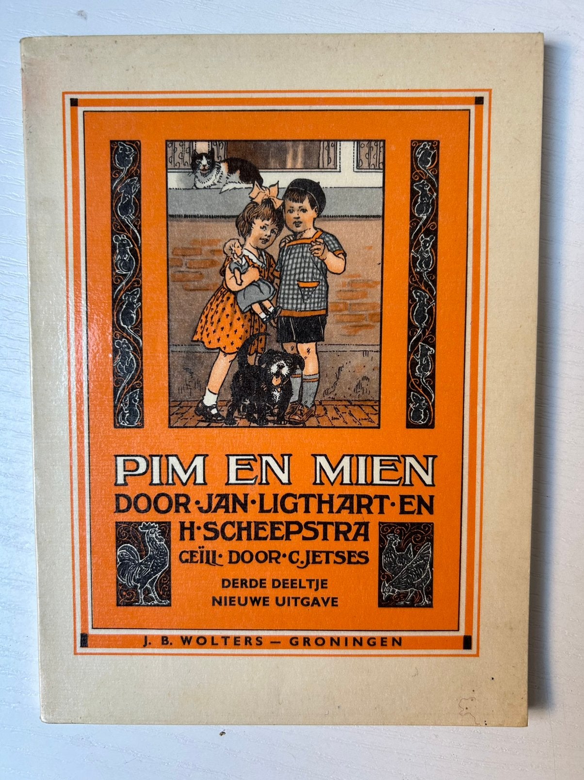 Pim en Mien derde deeltje Jan Ligthart 1961, Antiek en Kunst, Ophalen of Verzenden