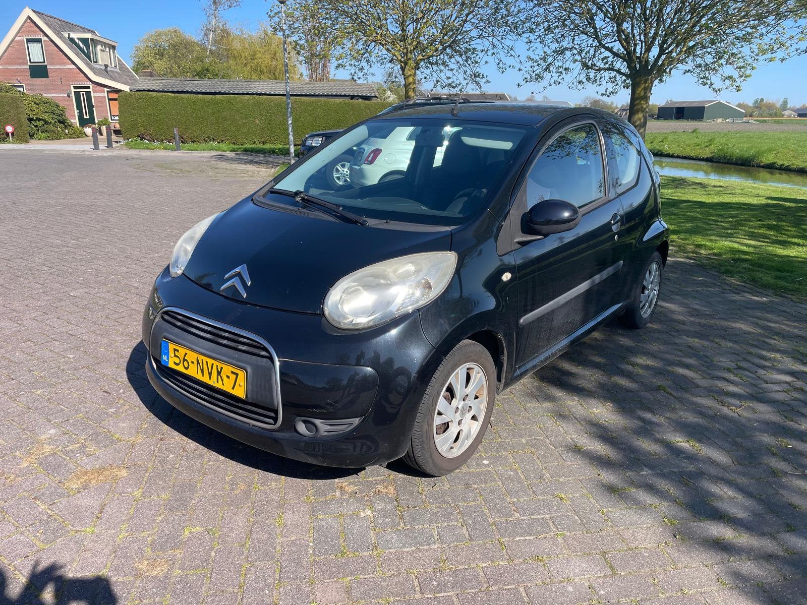 Citroën C1 1.0 3-DRS Zwart | NAP | Rijdt perfect!, Auto's, Citroën, Voorwielaandrijving, 4 stoelen, C1, Origineel Nederlands