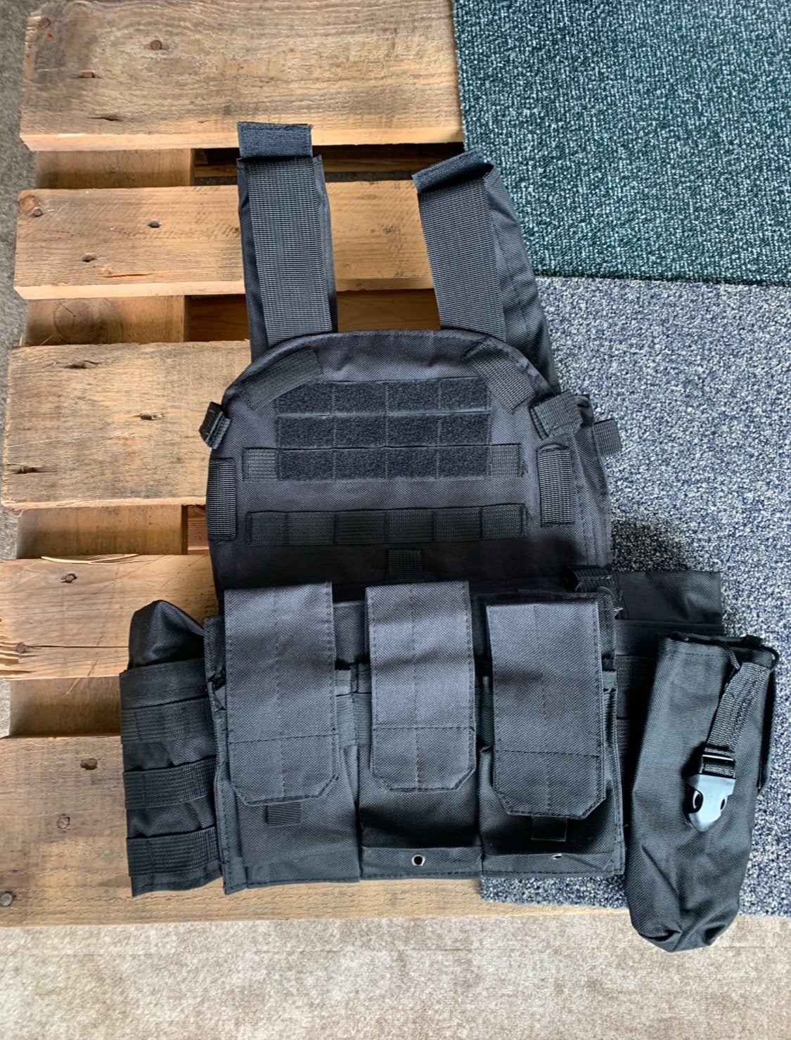 Airsoft vest verstelbaar voor alle maten, Ophalen of Verzenden, Nieuw