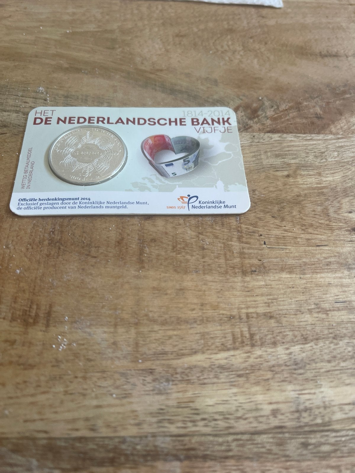 Zwaar verzilverde €5,- munt - Het Nederlandse Bank Vijfje, Koningin Beatrix, Zilver, Euro's, Ophalen of Verzenden