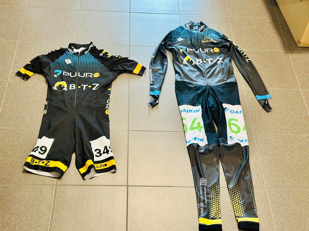 Schaatspak skeelerpak snelpak speedsuit maat M Bioracer, Ophalen of Verzenden, Zo goed als nieuw