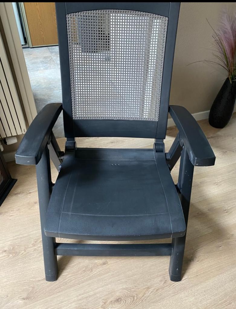 Tuinstoelen, Tuin en Terras, Tuinstoelen, Ophalen of Verzenden, Gebruikt, Kunststof