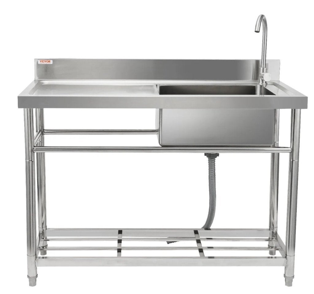 RVS spoelbak met kraan + boiler 10L huren Warm water, Ophalen of Verzenden, Nieuw, Verjaardag