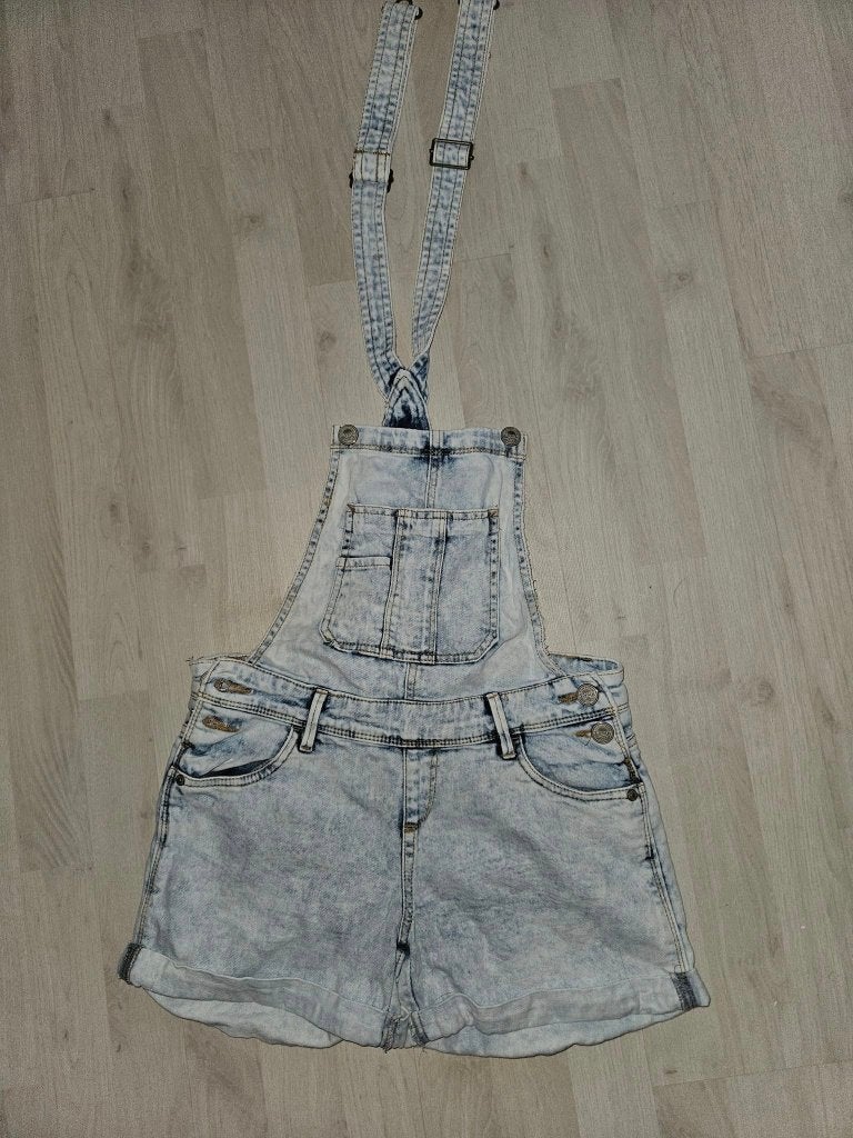 Leuke denim tuinbroek short voor meisjes maat 158, Kinderen en Baby's, Kinderkleding | Maat 158, Overige typen, Meisje, Ophalen of Verzenden