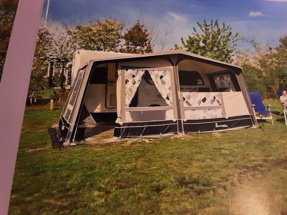 Ruime voortent Isabella Ambassador G14 compleet, Caravans en Kamperen, Ophalen of Verzenden, Zo goed als nieuw, Isabella