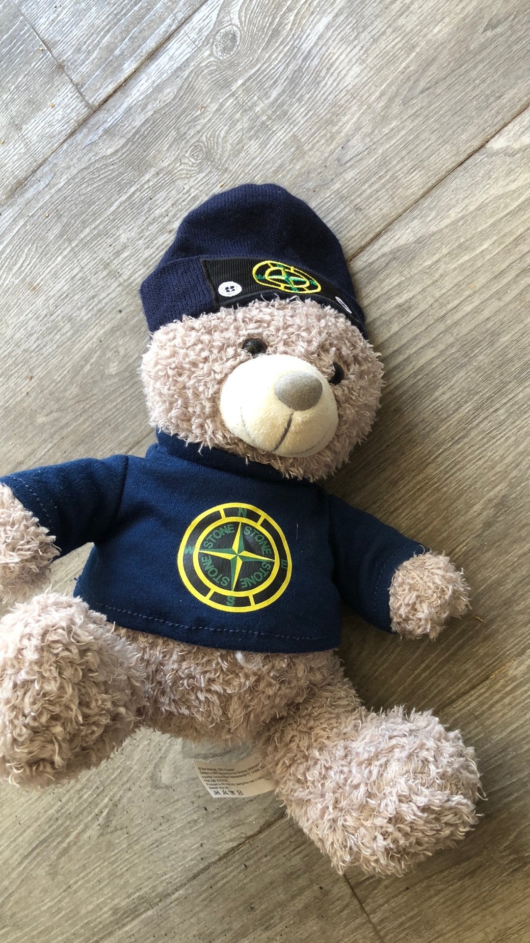 Stone island, Verzamelen, Beren en Cherished Teddies, Ophalen of Verzenden, Zo goed als nieuw, Stoffen beer, Overige merken