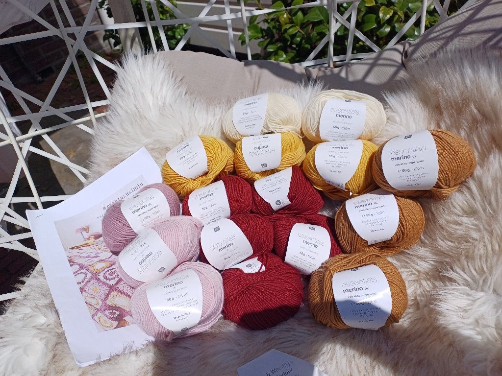 Mooie wol Rico Merino Essentials granny vest haken breien, Ophalen of Verzenden, Nieuw, Breien of Haken, Wol of Garen