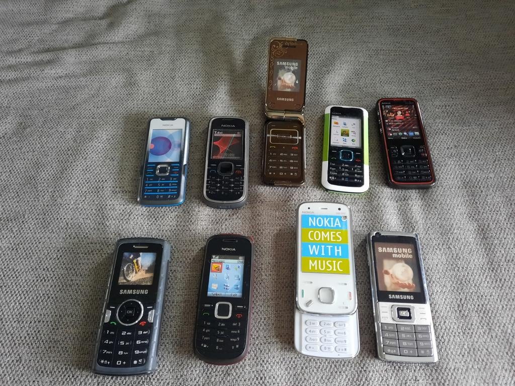 Dummy gsm telefoons, Ophalen of Verzenden, Geen camera, Zwart