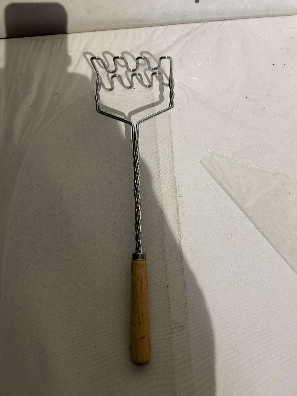 Aardappelstamper met houten handvat, Overige typen, Hout, Nieuw, Ophalen of Verzenden