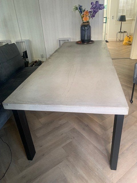 Royale eettafel, Huis en Inrichting, Tafels | Eettafels, Ophalen, 200 cm of meer, 50 tot 100 cm, Zo goed als nieuw
