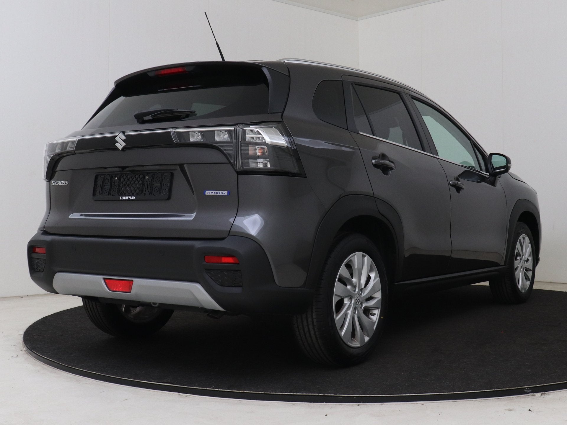 Suzuki S-Cross 1.4 Boosterjet Select Smart Hybrid | 10 jaar, Auto's, Voorwielaandrijving, 12 maanden, Stof, Zwart