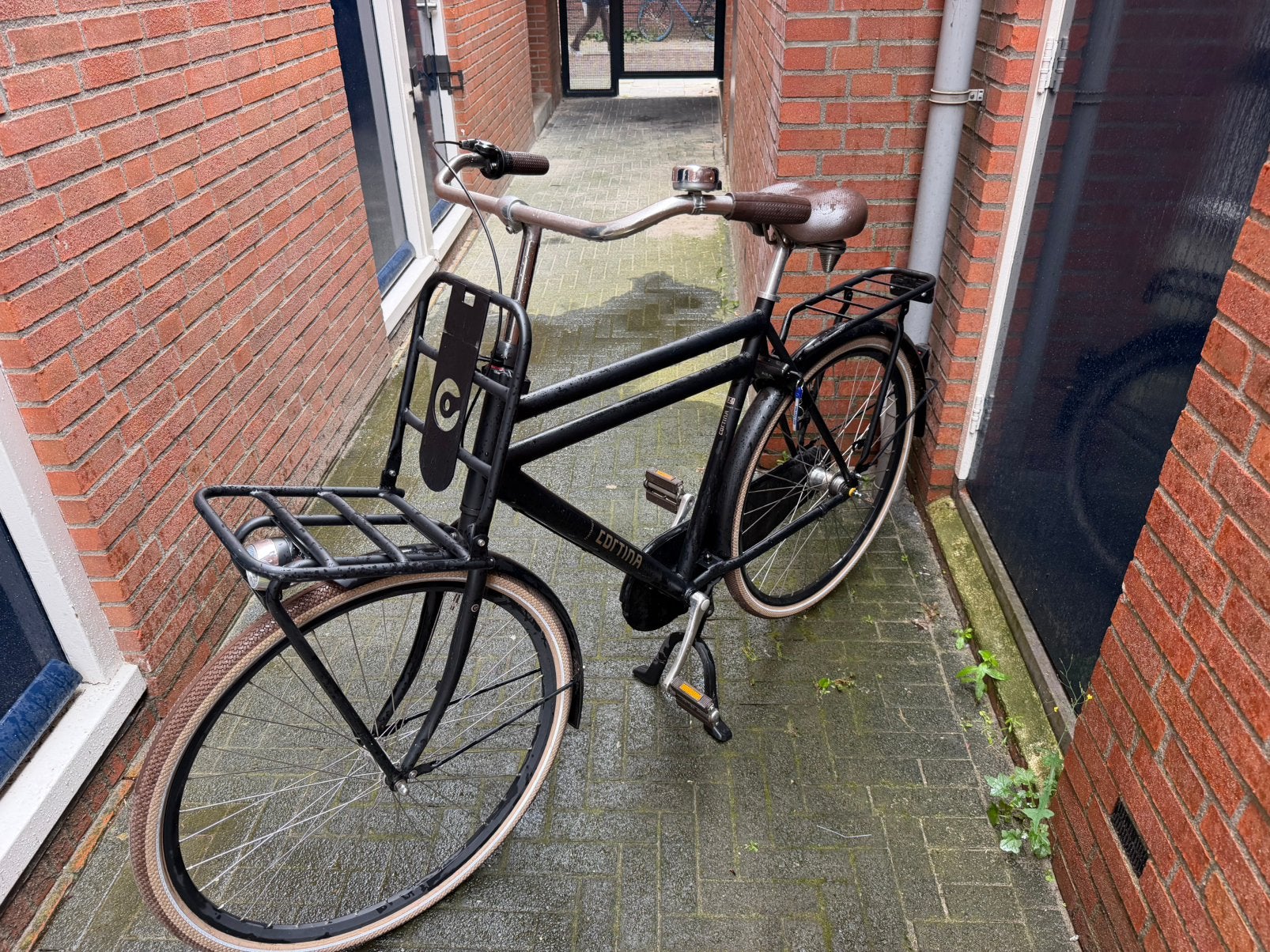 Cortina U4 Transport herenfiets 28 inch mt 56 | RIJKLAAR!!, Terugtraprem, Versnellingen, Zo goed als nieuw, 53 tot 57 cm