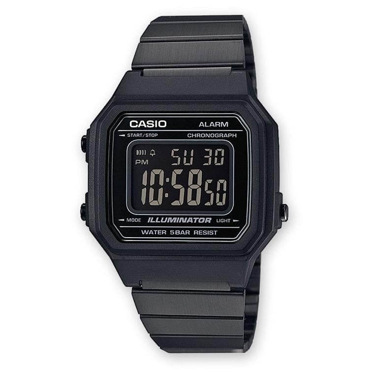 Casio Retro B650WB horloge, Ophalen of Verzenden, Staal, Casio