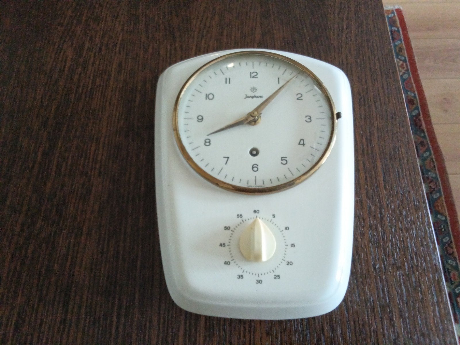 junghans antiek keukenklok, Antiek en Kunst, Antiek | Klokken, Ophalen of Verzenden