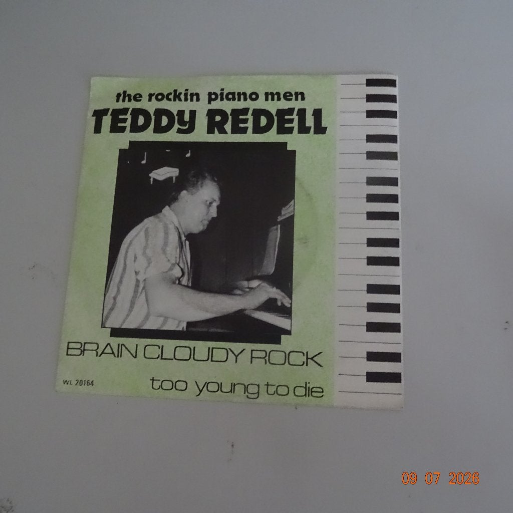 Teddy Redell – Brain Cloudy Rock/Too Young To Die, Cd's en Dvd's, Verzenden, Gebruikt, Pop
