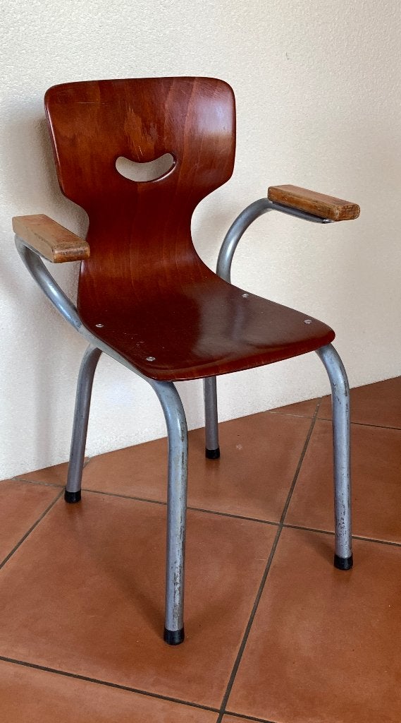 Vintage Tubax Kinderstoeltje met armleuningen, Ophalen, Gebruikt, Stoel(en)