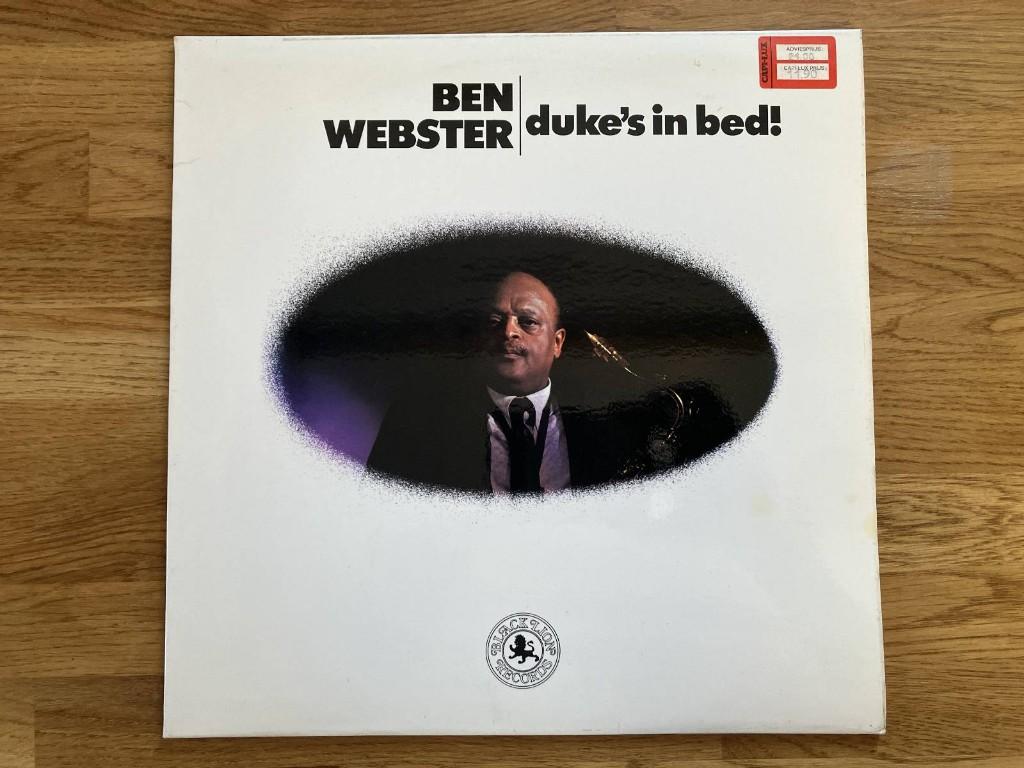 Ben Webster / Duke's In Bed!, Cd's en Dvd's, 1980 tot heden, Overige formaten, Ophalen of Verzenden, Zo goed als nieuw