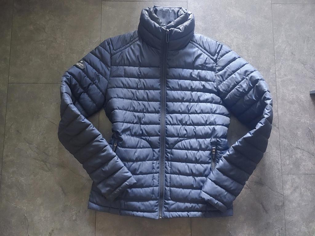Winterjas maat XS, Kleding | Heren, Jassen | Winter, Ophalen of Verzenden, Zo goed als nieuw, Maat 46 (S) of kleiner, Blauw
