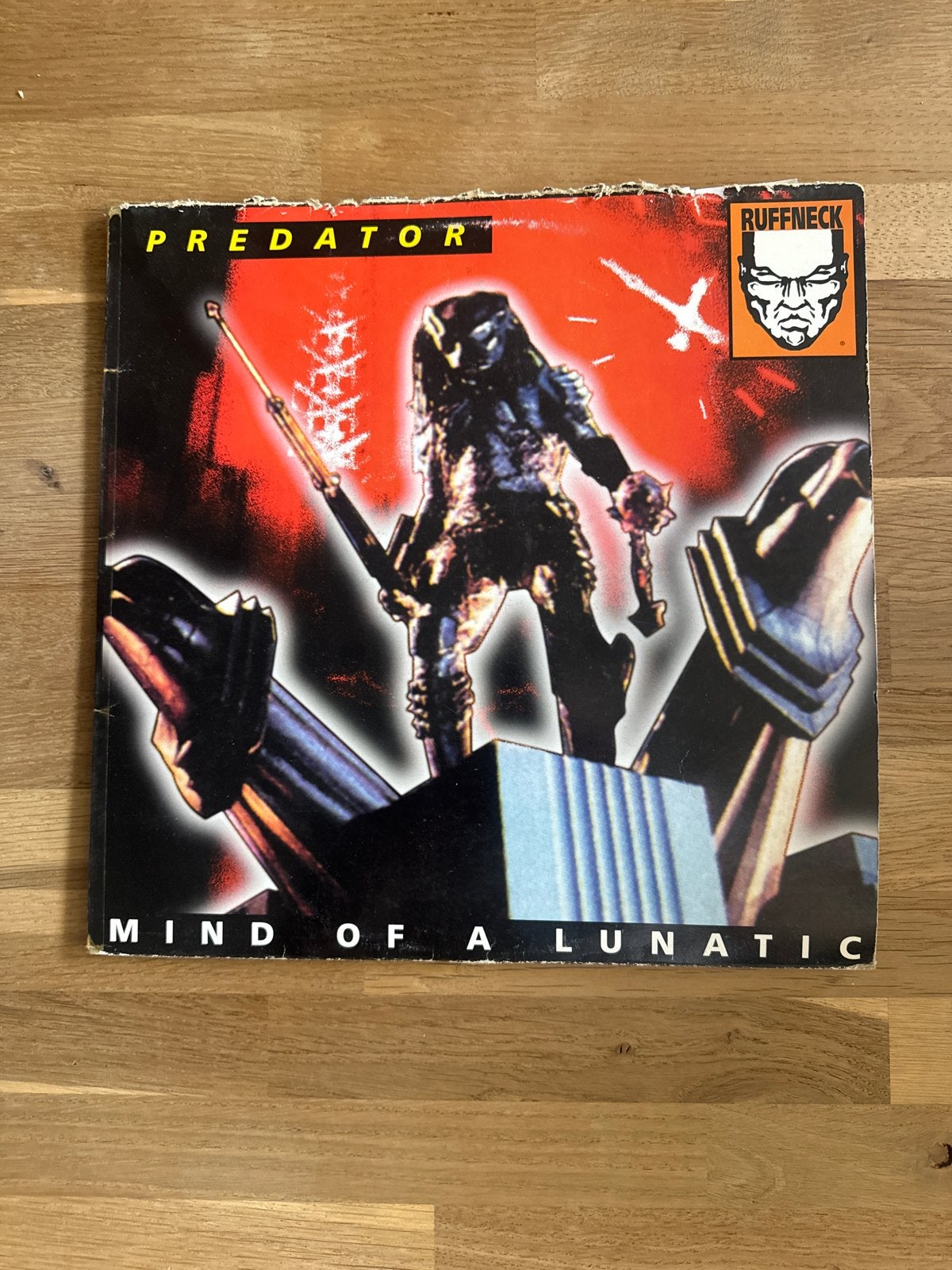 Predator - Mind of a Lunatic (Ruffneck Records), LP, Gebruikt, Hardcore, Ophalen of Verzenden