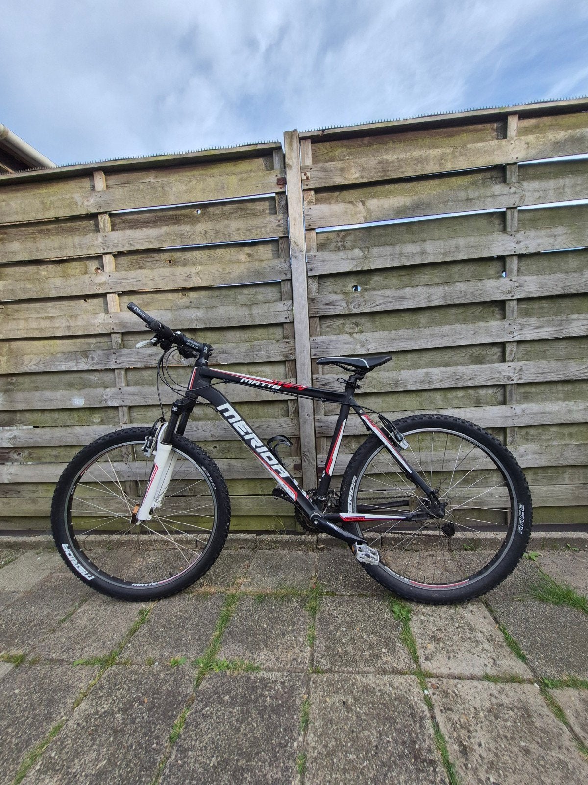 Merida Matts Mountainbike - Zwart/Rood, Fietsen en Brommers, Fietsen | Mountainbikes en ATB, Gebruikt, Hardtail, Heren, Merida