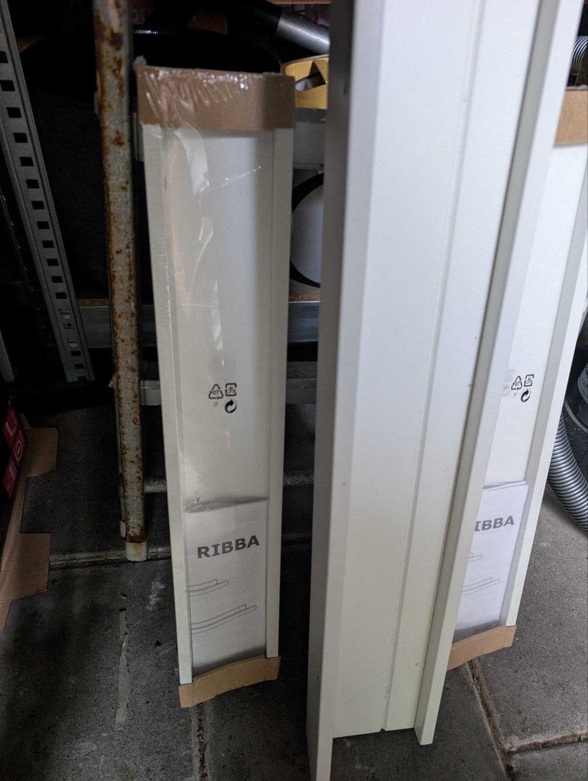 IKEA RIBBA Fotoplanken en MOSSLANDA plank, Ophalen, Nieuw