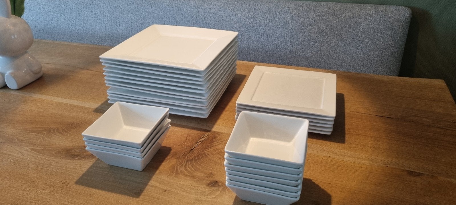 Compleet servies Xenos, Ophalen