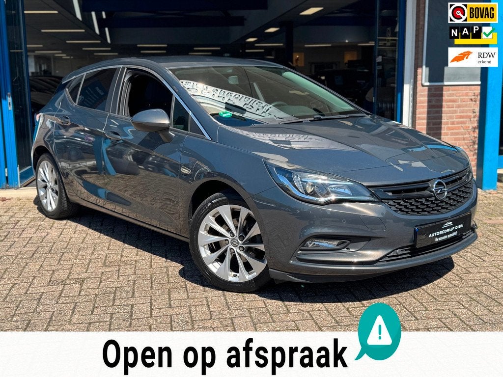 Opel Astra 1.0 Edition 2015 NAVI CLIMA TREKH LM APK NAP!, Auto's, Opel, Stof, Gebruikt, 610 kg, 23 km/l