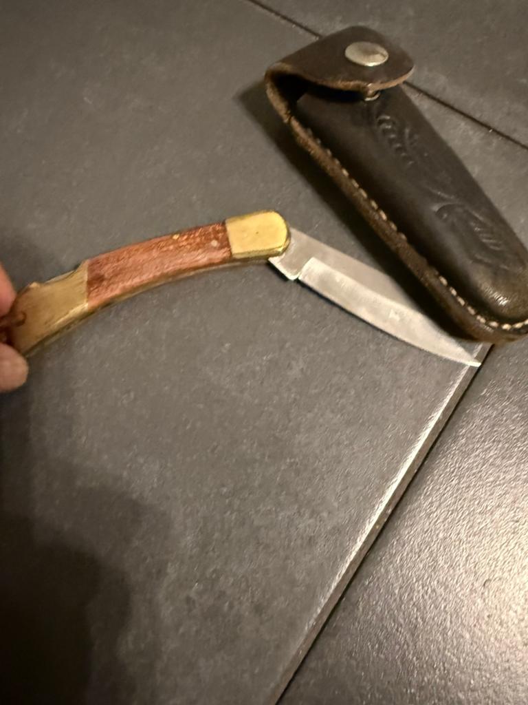 Mes, Ophalen of Verzenden, Zo goed als nieuw