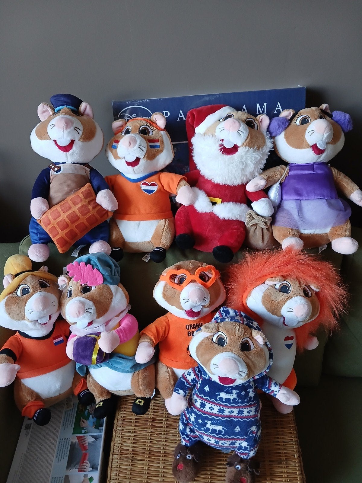 Lot van 9 AH Hamsters, Ophalen of Verzenden, Zo goed als nieuw, Overige typen