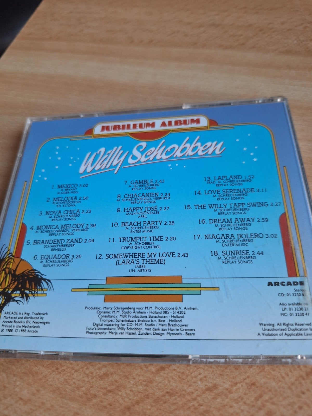 Jubileum album Willy Schobben, Ophalen of Verzenden, Zo goed als nieuw