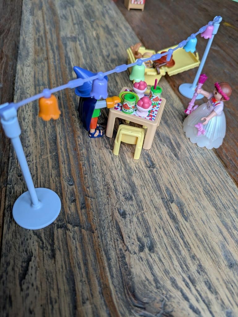 Playmobil tuinfeest, Kinderen en Baby's, Speelgoed | Playmobil, Ophalen of Verzenden, Zo goed als nieuw