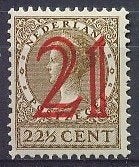 Nederland NVPH nr 224 postfris Hulpuitgifte 1929, Ophalen of Verzenden, T/m 1940, Postfris