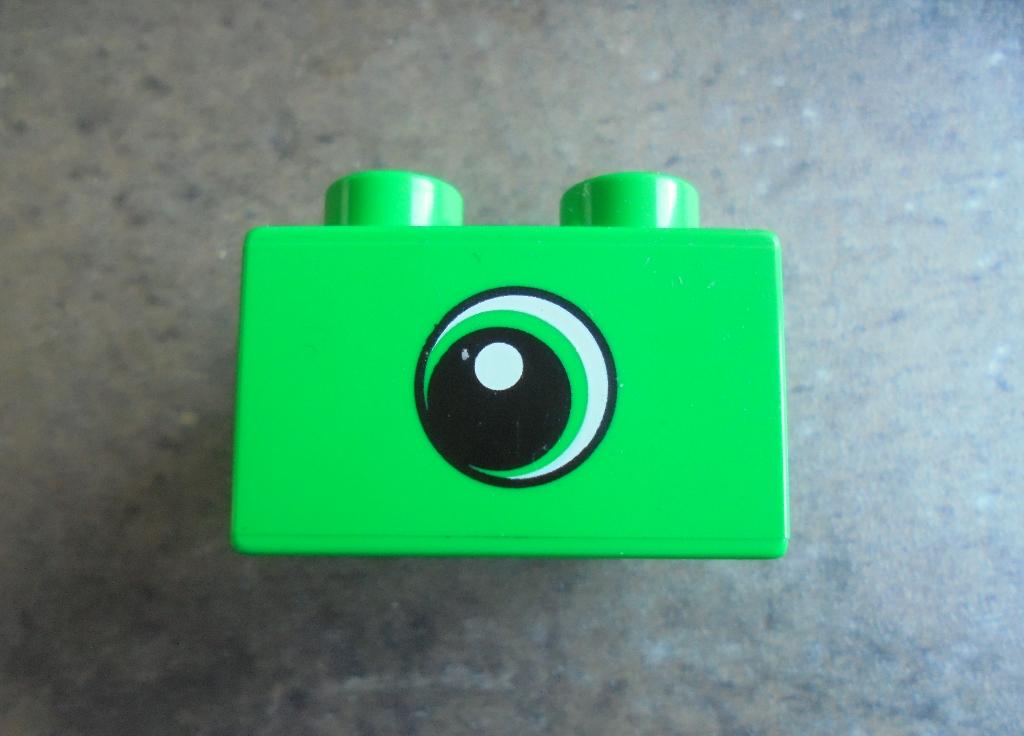 Lego Duplo Brick 2x2 (zie foto's) 2, Ophalen of Verzenden, Gebruikt, Losse stenen, Duplo