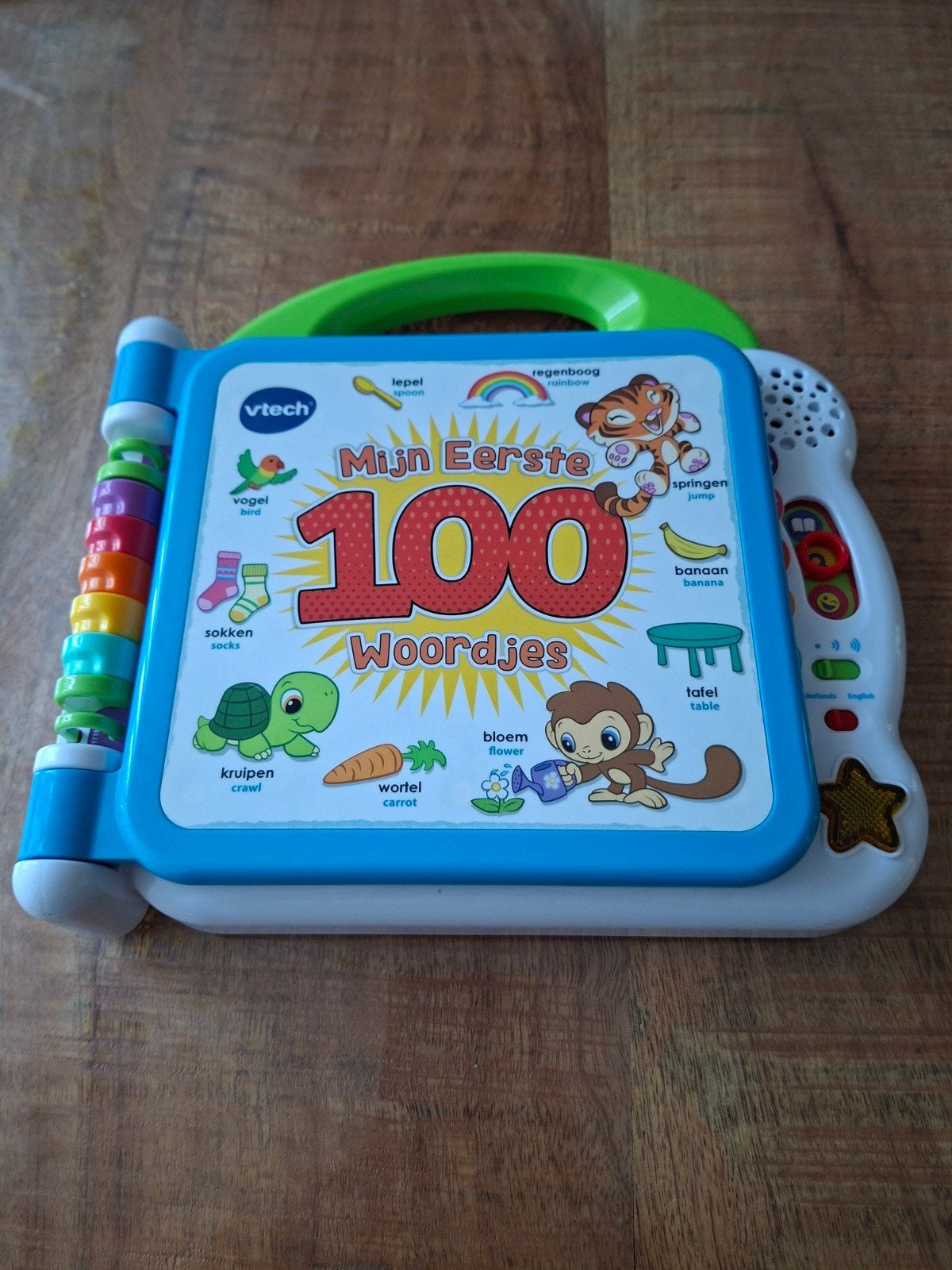 VtechMijn eerste 100 woordjes - Nederlands& Engelsl, Kinderen en Baby's, Ophalen, Zo goed als nieuw